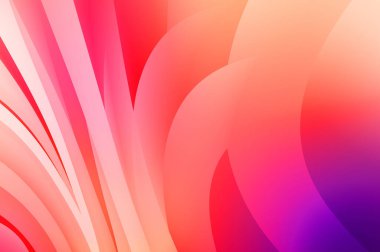 Renkli gradyan ile soyut arkaplan. Çizgili çizgili canlı duvar kâğıdı. Modern hareketin akışkan 2d çizimi.