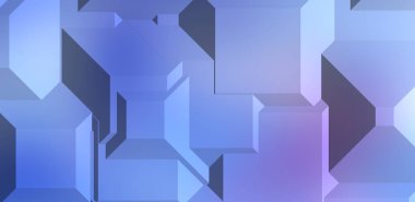 Çokgen arka plan. Geometrik tasarımlı renkli duvar kağıtları. Dijital 3d illüstrasyon.