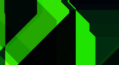 Renkli ve canlı geometrik şekiller katmanları var. Bir teknoloji planının dijital illüstrasyonu. Gelecekçi tasarım şablonu.