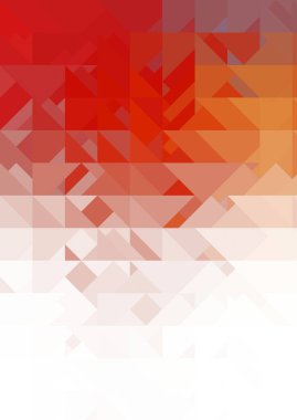 Beyaz arkaplanda kesişen şekiller dizaynı. Soyut minimalist duvar kağıdı. Renkli geometrik şablon.