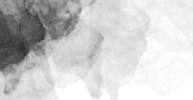 Suluboya arka planda lekeler ve lekelerle boyanmış. Fırça darbesi ile boyanmış. 2d Görüntü.