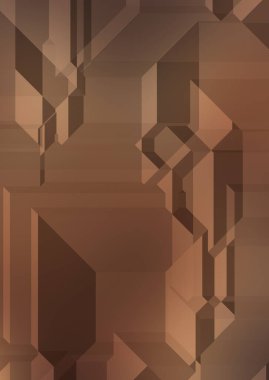 Çokgen arka plan. Geometrik tasarımlı renkli duvar kağıtları. Dijital 3d illüstrasyon.