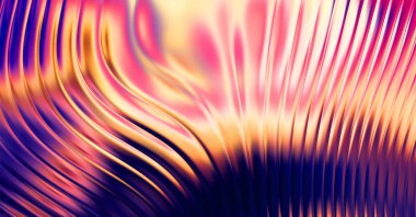 Soyut arkaplan. Renkli dalgalı tasarım duvar kâğıdı. Grafik illüstrasyon.