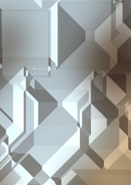 Çokgen arka plan. Geometrik tasarımlı renkli duvar kağıtları. Dijital 3d illüstrasyon.