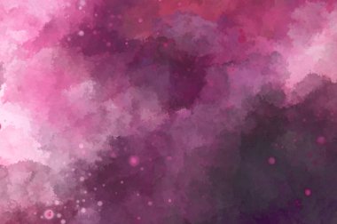 Suluboya arka planda lekeler ve lekelerle boyanmış. Fırça darbesi ile boyanmış. 2d Görüntü.