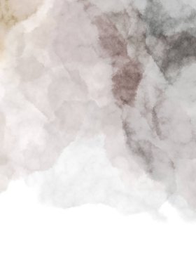 Suluboya arka planda lekeler ve lekelerle boyanmış. Fırça darbesi ile boyanmış. 2d Görüntü.