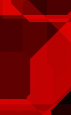 Renkli ve canlı geometrik şekiller katmanları var. Bir teknoloji planının dijital illüstrasyonu. Gelecekçi tasarım şablonu.