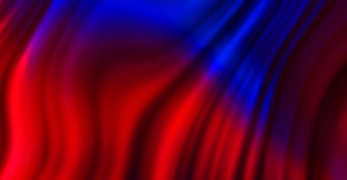 Kavisli çizgileri olan soyut bir arkaplan. Soyut ve gradyan renkte renkli çizimler. Çizgili desenli canlı dalga deseni.