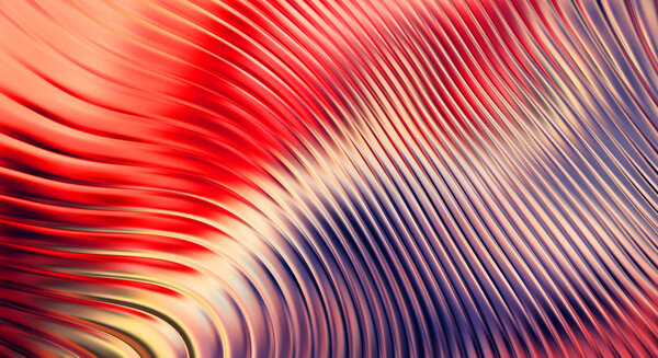 Abstract background. Colorful wavy design wallpaper. Graphic illustration.