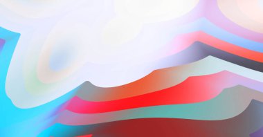 Sıvı renkli gradyanı olan soyut bir arkaplan. Modern kentsel grafiğin 2D çizimi. Graffiti tasarımı duvar kağıdına ilham verdi.