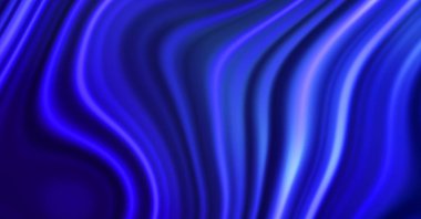 Kavisli çizgileri olan soyut bir arkaplan. Soyut ve gradyan renkte renkli çizimler. Çizgili desenli canlı dalga deseni.