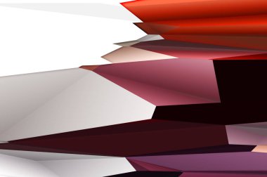 Soyut arkaplan. Üçgen 3d illüstrasyon çokgen sanat modeli tarzı. Geleceğin grafik geometrik tasarımı. Geometri dokusu fütürist dekorasyon. Moda ve canlı modern şablon