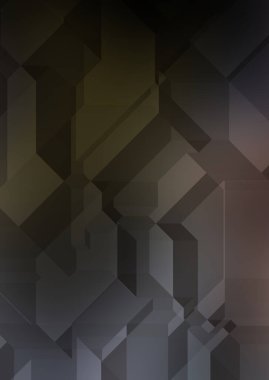 Çokgen arka plan. Geometrik tasarımlı renkli duvar kağıtları. Dijital 3d illüstrasyon.