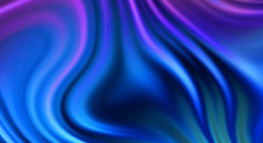 Kavisli çizgileri olan soyut bir arkaplan. Soyut ve gradyan renkte renkli çizimler. Çizgili desenli canlı dalga deseni.