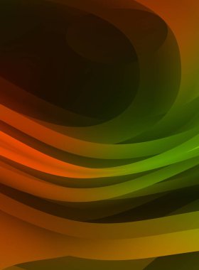 Renkli gradyan ile soyut arkaplan. Çizgili çizgili canlı duvar kâğıdı. Modern hareketin akışkan 2d çizimi.