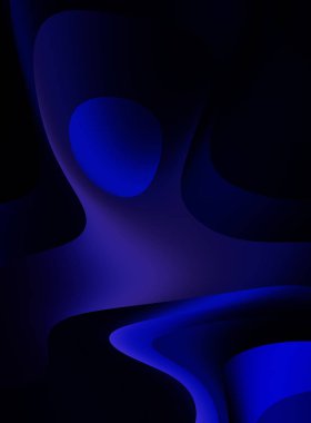 sıvı soyut arkaplan ve renkli gradyan. Modern hareketin 2d illüstrasyonu.