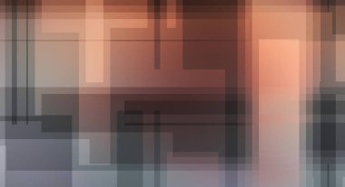 Katmanlı geometrik desenli soyut bir arkaplan. Canlı renkli geometrik duvar kâğıdı.