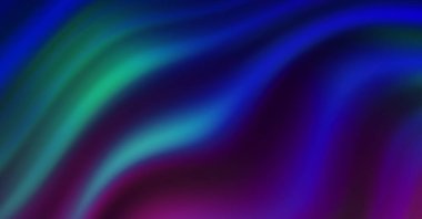 Kavisli çizgileri olan soyut bir arkaplan. Soyut ve gradyan renkte renkli çizimler. Çizgili desenli canlı dalga deseni.