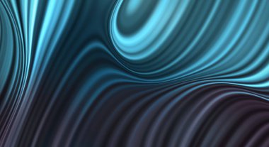 Kavisli çizgileri olan soyut bir arkaplan. Soyut ve gradyan renkte renkli çizimler. Çizgili desenli canlı dalga deseni.