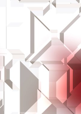 Çokgen arka plan. Geometrik tasarımlı renkli duvar kağıtları. Dijital 3d illüstrasyon.