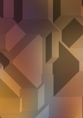 Çokgen arka plan. Geometrik tasarımlı renkli duvar kağıtları. Dijital 3d illüstrasyon.