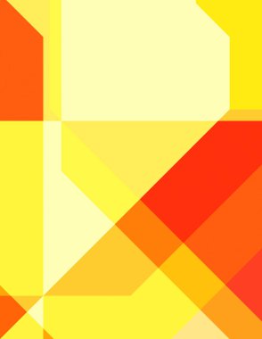 Renkli ve canlı geometrik şekiller katmanları var. Bir teknoloji planının dijital illüstrasyonu. Gelecekçi tasarım şablonu.