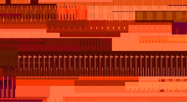 Geometryczne Wielokolorowe Linie Przecinające Graficzna Ilustracja Technologii Cyfrowej Streszczenie Tła — Zdjęcie stockowe