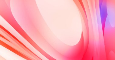 Renkli gradyan ile soyut arkaplan. Çizgili çizgili canlı duvar kâğıdı. Modern hareketin akışkan 2d çizimi.