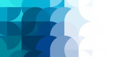 Dairesel şekillerin katmanları renkli ve canlı bir tasarım yaratıyor. Dairelerin sayısal çizimi. Gelecekçi tasarım şablonu.