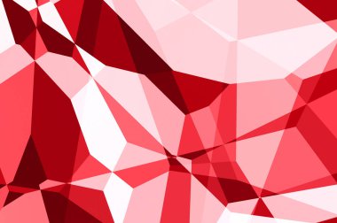 Çokgen arka plan. Soyut geometrik duvar kağıdı. Geometrik renkli şekiller.