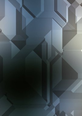 Çokgen arka plan. Geometrik tasarımlı renkli duvar kağıtları. Dijital 3d illüstrasyon.