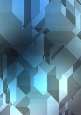 Çokgen arka plan. Geometrik tasarımlı renkli duvar kağıtları. Dijital 3d illüstrasyon.