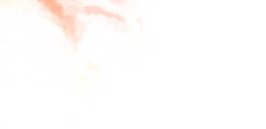 Beyaz arkaplanda soyut renkli suluboya. Dijital resim.