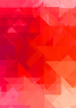 Üçgen arka planda üst üste dizayn ediliyor. Soyut geometrik duvar kağıdı. Geometrik renkli üçgen şekiller.