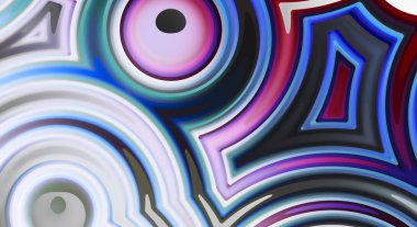 Sıvı renkli gradyanı olan soyut bir arkaplan. Modern kentsel grafiğin 2D çizimi. Graffiti tasarımı duvar kağıdına ilham verdi.