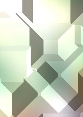 Çokgen arka plan. Geometrik tasarımlı renkli duvar kağıtları. Dijital 3d illüstrasyon.