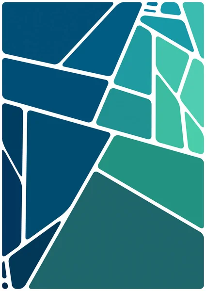 Barevná Ilustrace Prázdným Bílým Prostorem Abstraktní Geometrický Obrazec Mozaikové Pozadí — Stock fotografie
