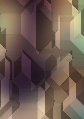 Çokgen arka plan. Geometrik tasarımlı renkli duvar kağıtları. Dijital 3d illüstrasyon.