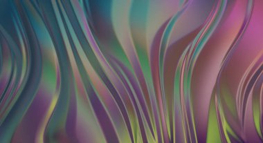 Soyut arkaplan. Renkli dalgalı tasarım duvar kâğıdı. Grafik illüstrasyon.