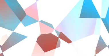 Çokgen arka plan. Soyut geometrik duvar kağıdı. Geometrik renkli şekiller.