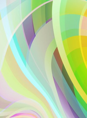 sıvı soyut arkaplan ve renkli gradyan. Modern hareketin 2d illüstrasyonu.