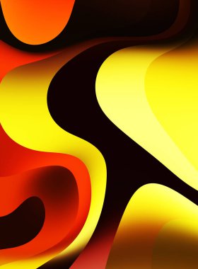 sıvı soyut arkaplan ve renkli gradyan. Modern hareketin 2d illüstrasyonu.