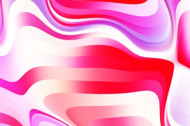 sıvı soyut arkaplan ve renkli gradyan. Modern hareketin 2d illüstrasyonu.