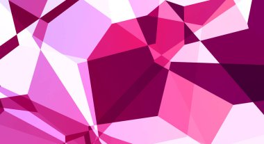 Çokgen arka plan. Soyut geometrik duvar kağıdı. Geometrik renkli şekiller.