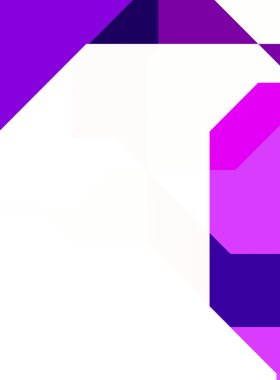 Renkli ve canlı geometrik şekiller katmanları var. Bir teknoloji planının dijital illüstrasyonu. Gelecekçi tasarım şablonu.