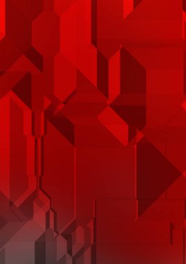 Çokgen arka plan. Geometrik tasarımlı renkli duvar kağıtları. Dijital 3d illüstrasyon.