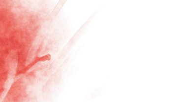 Beyaz arkaplanda soyut renkli suluboya. Dijital resim.