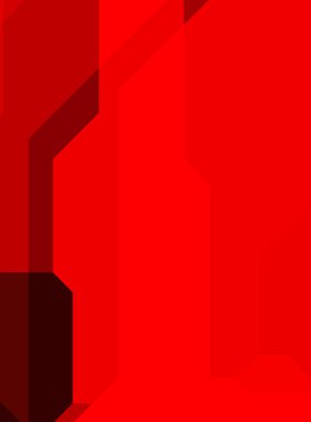 Renkli ve canlı geometrik şekiller katmanları var. Bir teknoloji planının dijital illüstrasyonu. Gelecekçi tasarım şablonu.