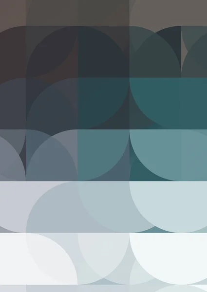 Слои Круглой Формы Создающие Красочный Яркий Дизайн Цифровая Иллюстрация Расположения — стоковое фото