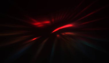 Hareket halindeki ışık parçacıkları, siyah arkaplanda parlayan çok renkli ışınlar yaratıyor. Enerji dolu parıldayan ışıklar duvar kağıdı.